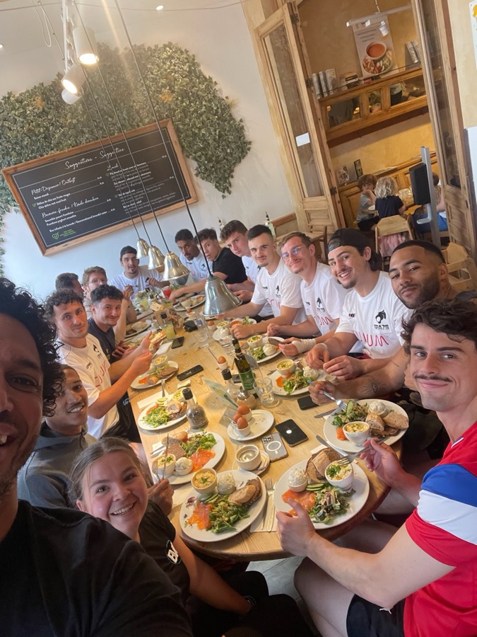 GPA Sevens athletes together off the field
