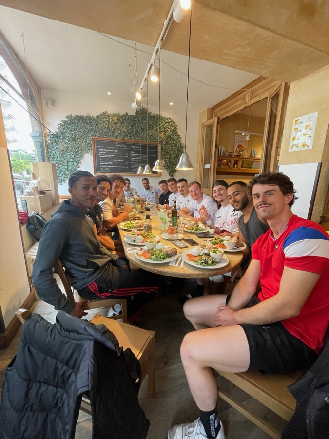 GPA Sevens athletes and staff together off the field